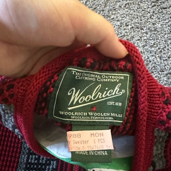 Vintage woolrich women’s sweater - Picture 2 of 5